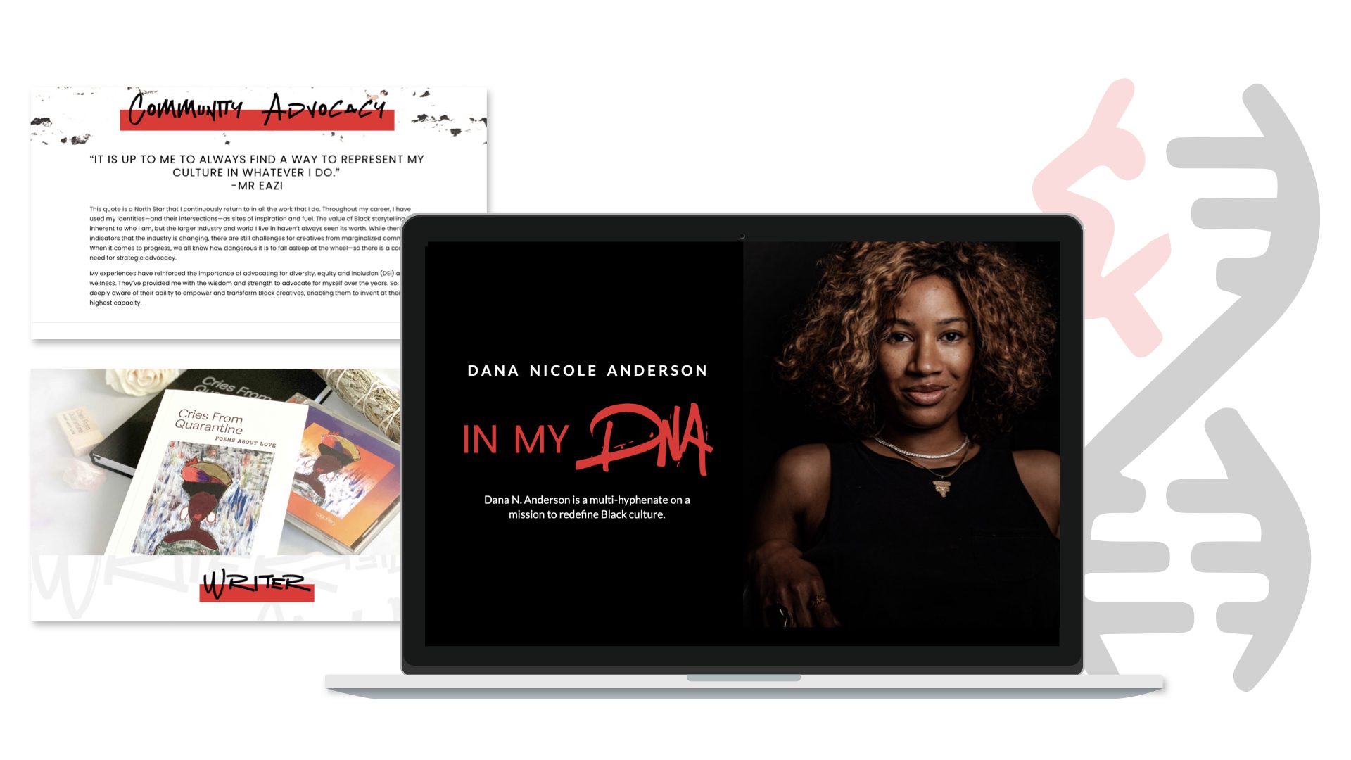Dana Anderson - Client Story - Website