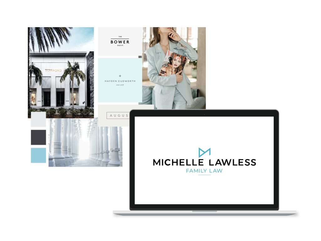 Michelle Lawless - Client Story - Website & Color Palette