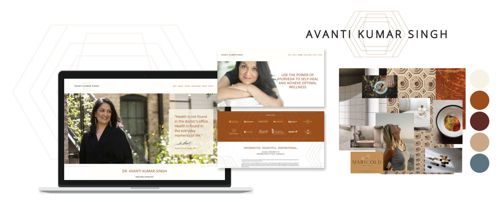 Avanti Kumar-Singh - Client Story - Logo & Color Palette